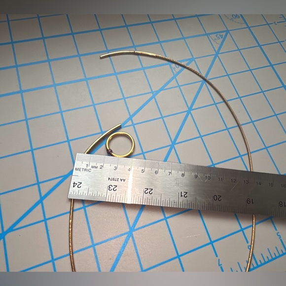 Lot of gold over sterling silver necklace and ring with amethyst - Picture 16 of 16